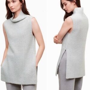 Wilfred Sleeveless Cowl Neck Sweater